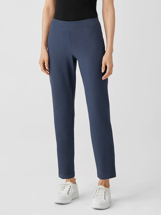 Washable Stretch Crepe Pant - Eileen Fisher Outlet