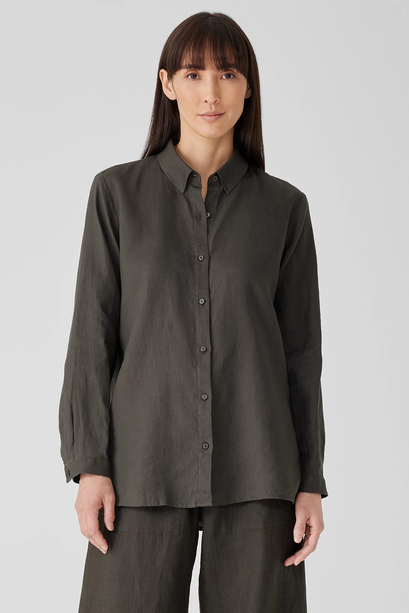 Washable Stretch Crepe Wide-Leg Pant - Eileen Fisher Outlet