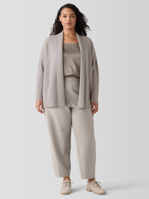 Italian Cashmere High Collar Cardigan - Eileen Fisher Outlet