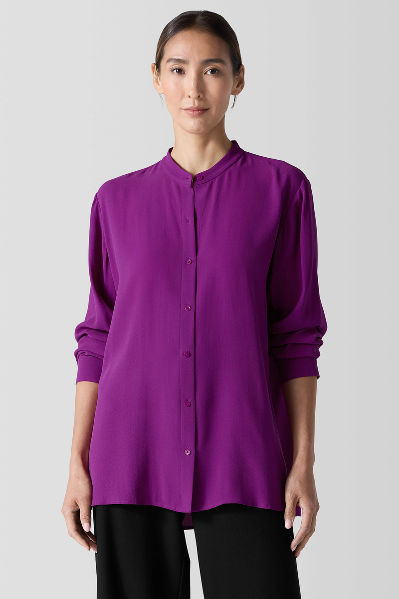 Washable Stretch Crepe Straight Pant - Eileen Fisher Outlet