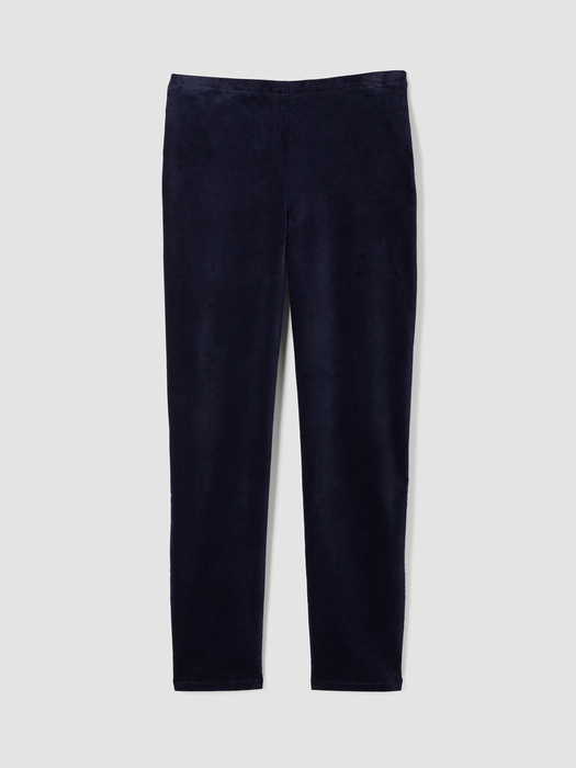 Organic Cotton Stretch Velveteen Slim Pant - Eileen Fisher Outlet
