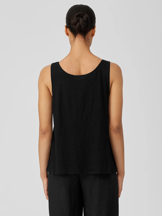 Organic Linen Jersey Tank - Eileen Fisher Outlet