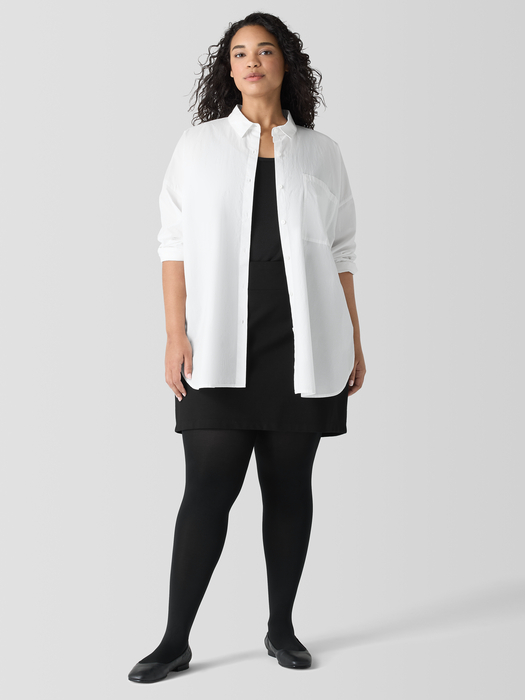 Washable Flex Ponte Mini Skirt - Eileen Fisher Outlet
