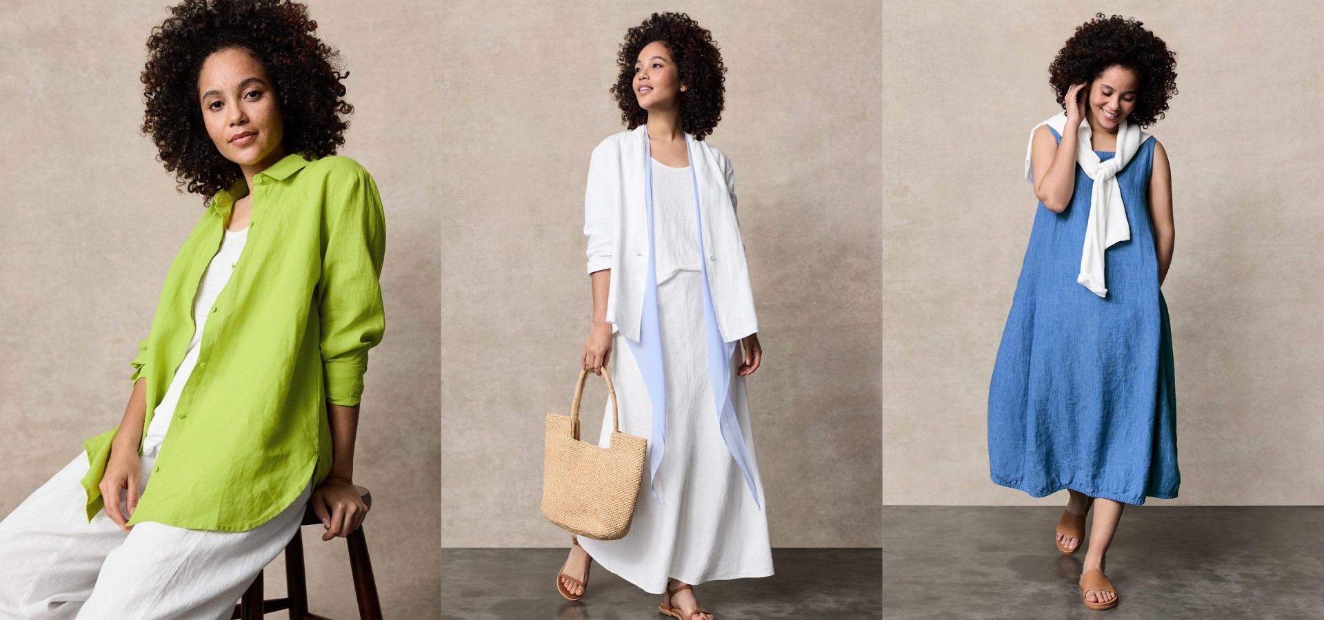 Find timeless women’s clothing at the Eileen Fisher outlet
