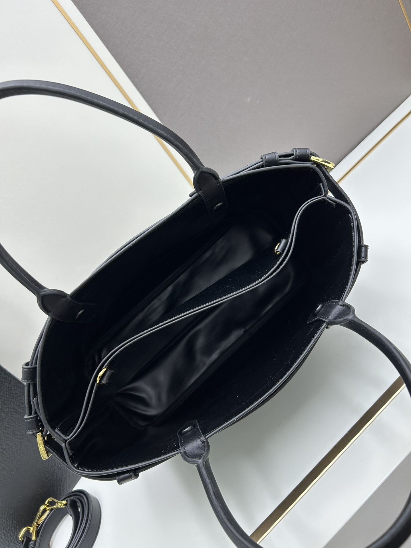 Prada DoubleBag Small Leather Handbag