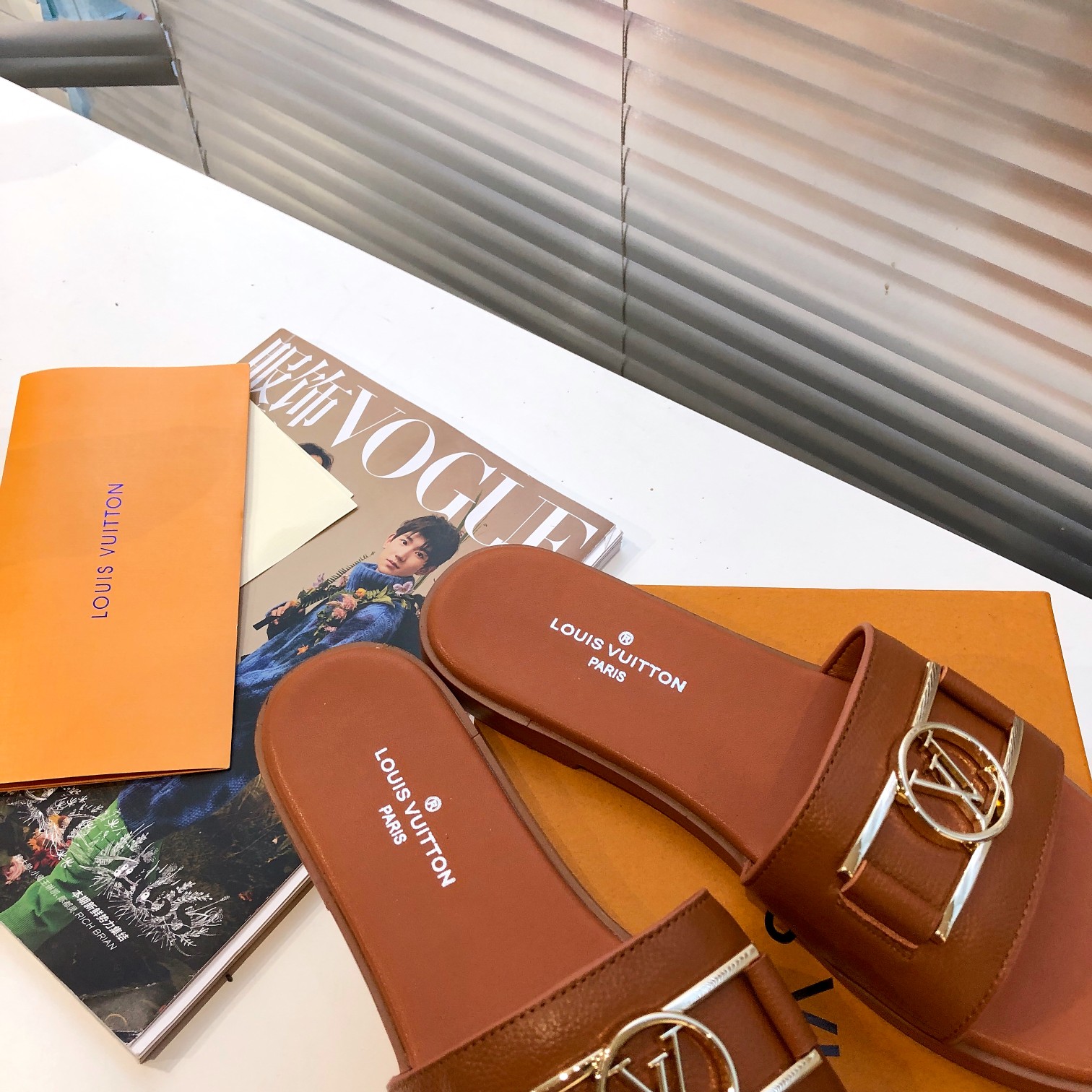 Louis Vuitton Classic Flat Slipper