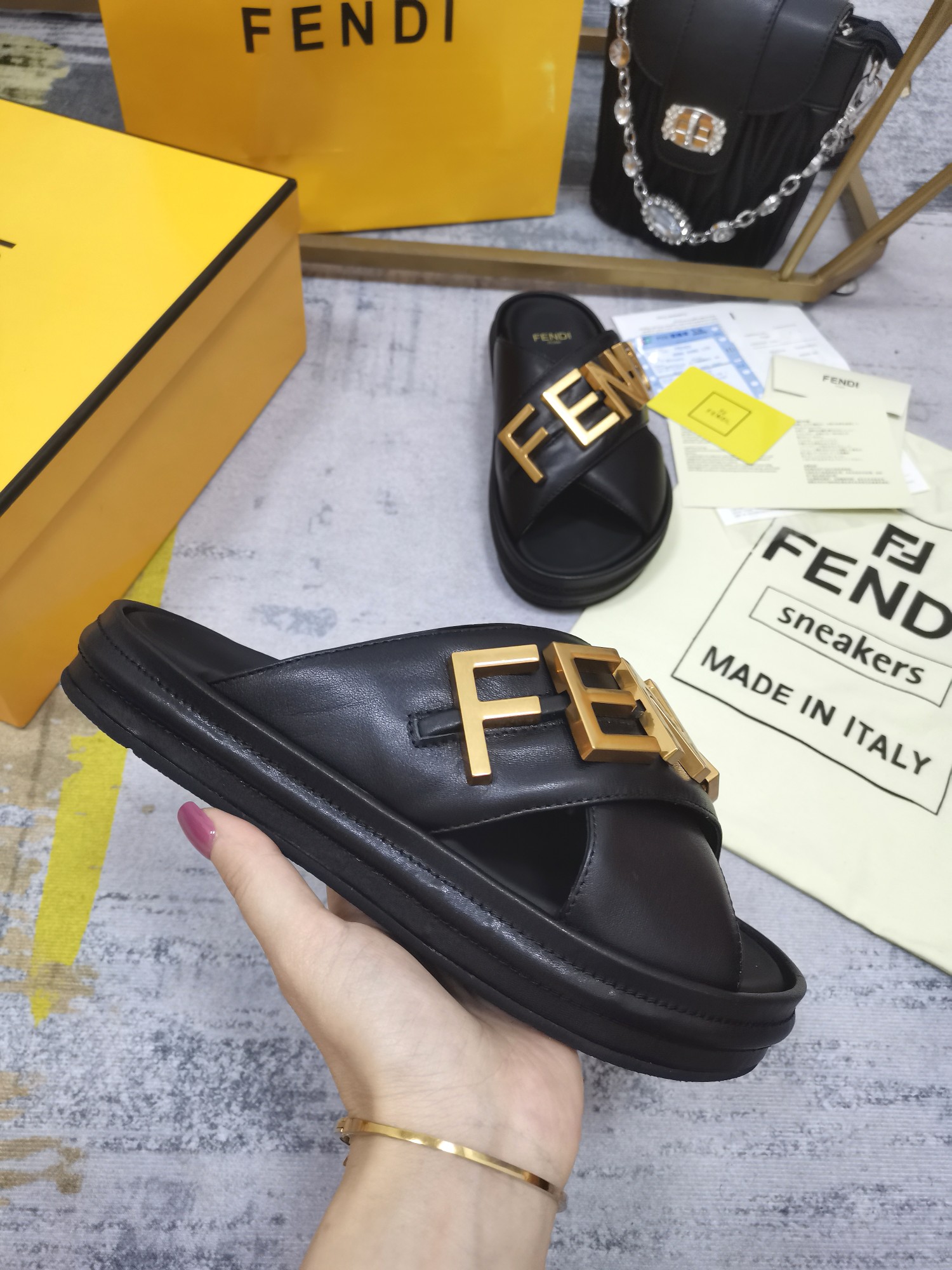 Fendi Classic Slippers