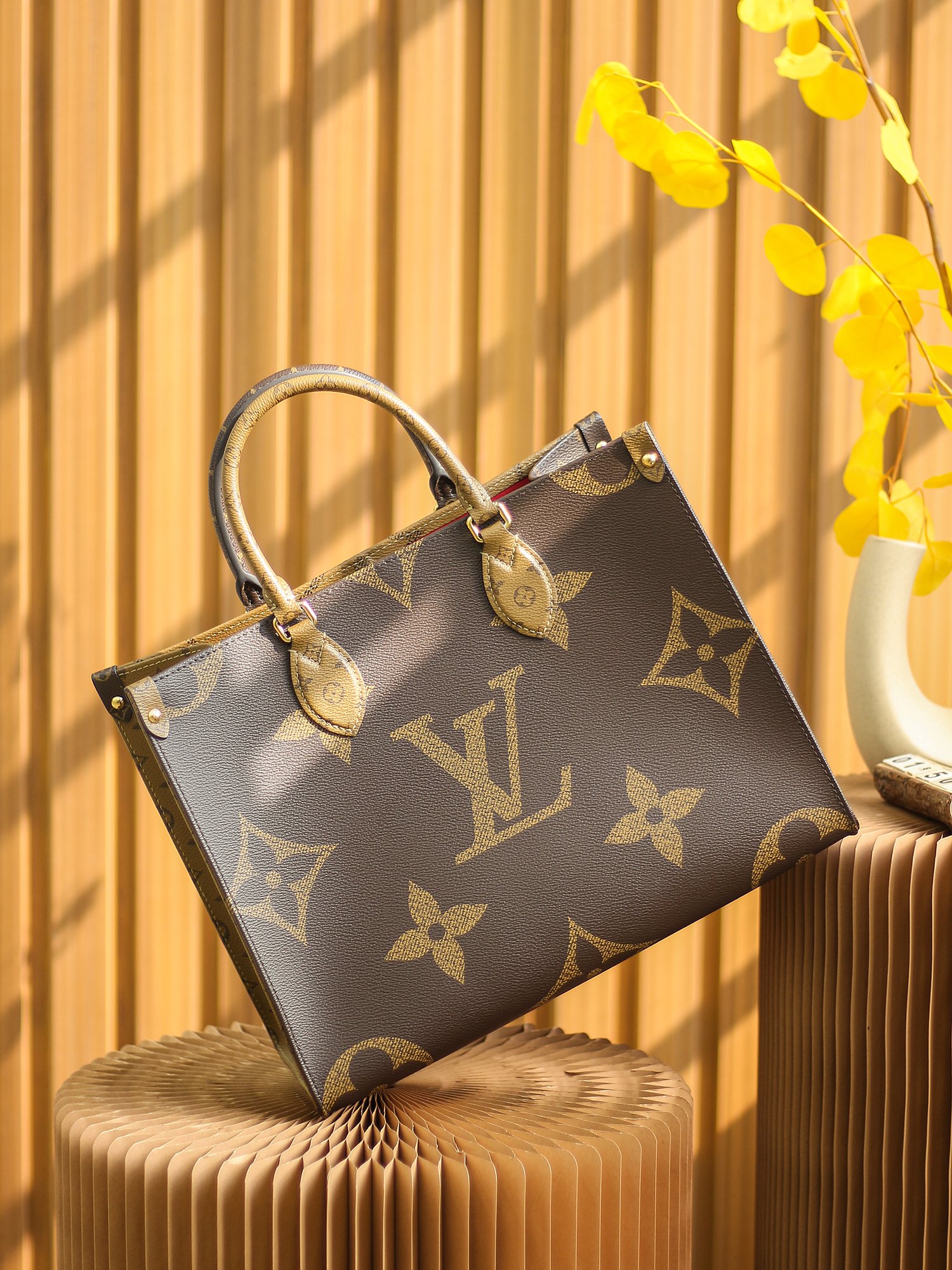 LV Classic Monogram Leather Handbag