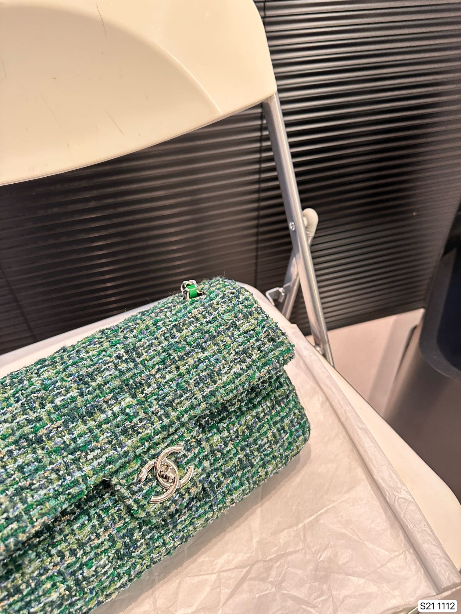 Chanel Wool Knit Bag