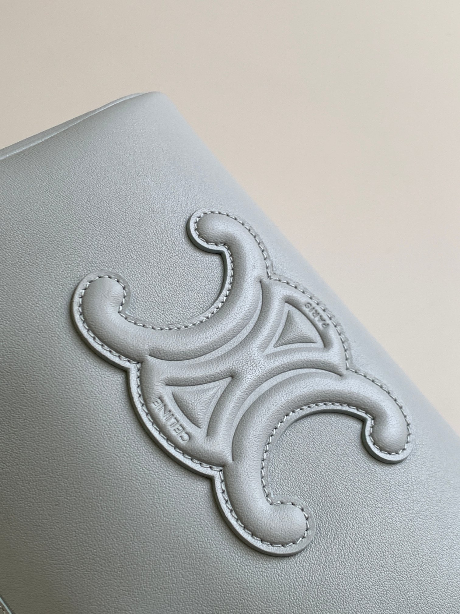 Original big brand luxury goods 1:1 high-end quality top qualityCELIN CUIR TRIOMBE small smooth calf leather Boston bagOriginal big brand luxury goods 1:1 high-end quality top original size copy