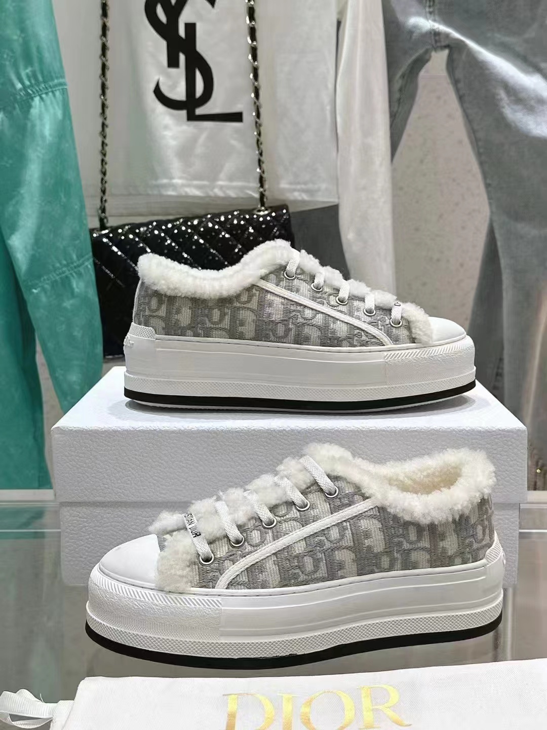 Dior Wool Sneakers