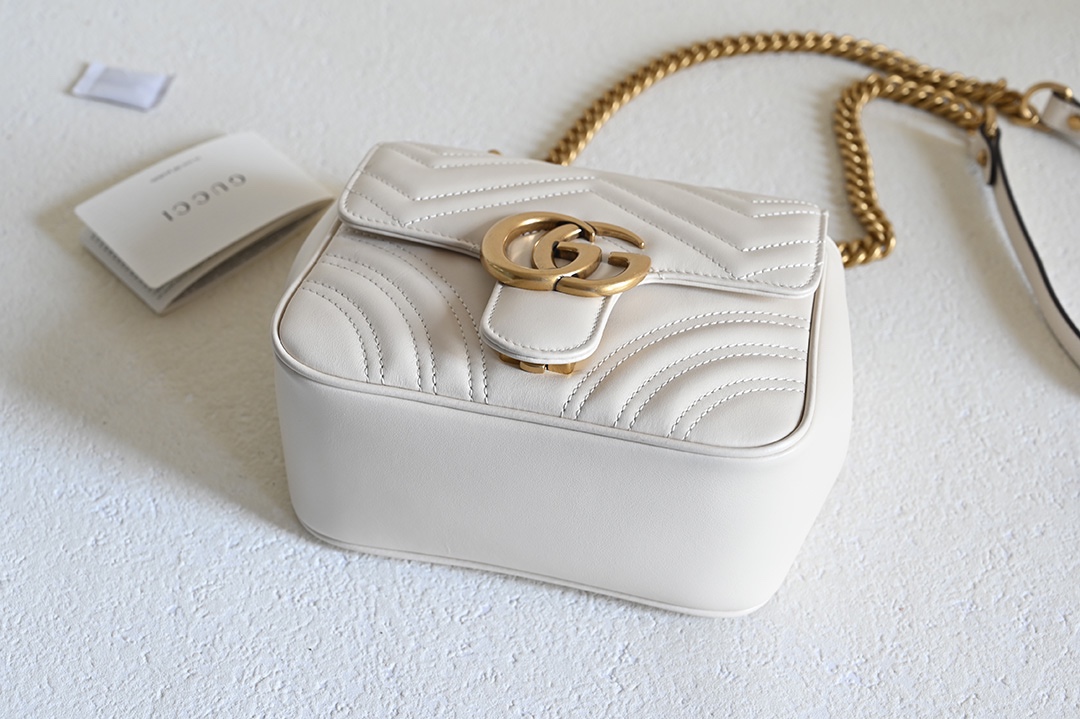 Gucci GG Marmont Sheepskin Shoulder & Crossbody Bag