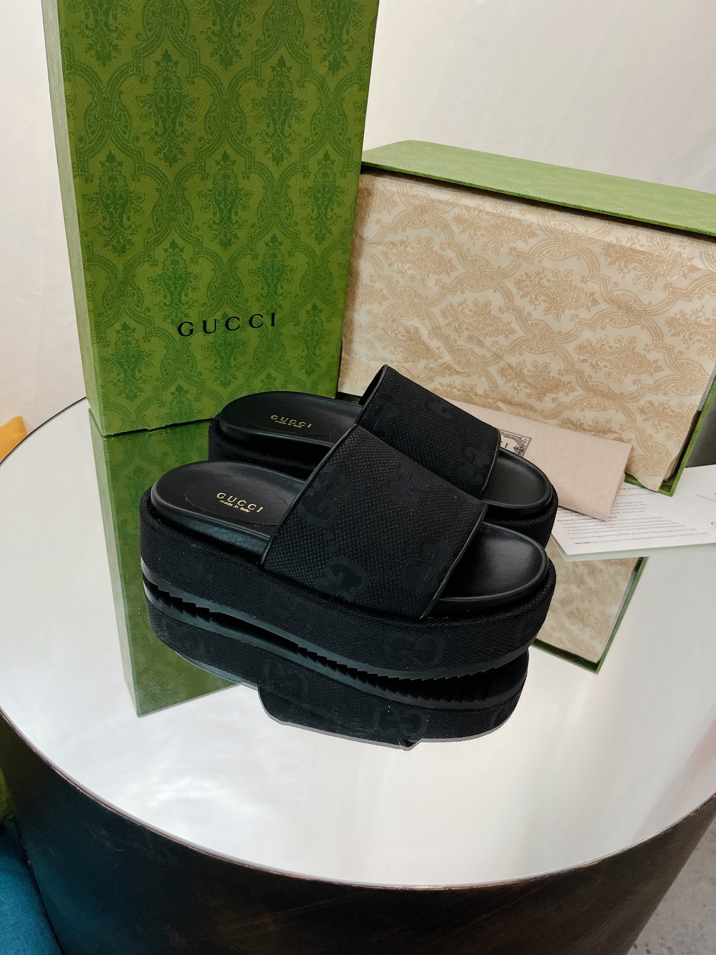 Gucci Thick-Soled Slippers