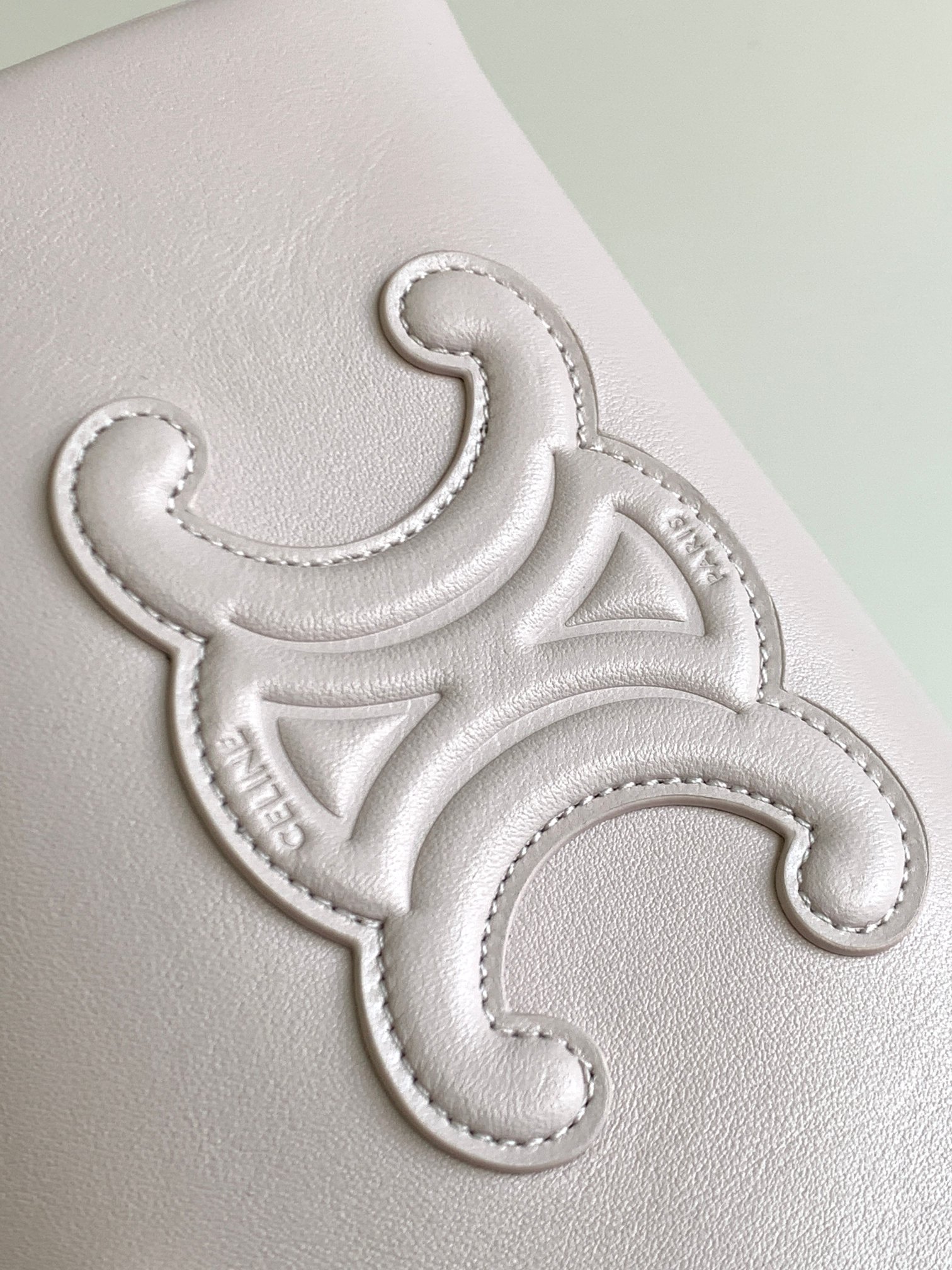 Original big brand luxury goods 1:1 high-end quality top qualityCELIN CUIR TRIOMBE small smooth calf leather Boston bagOriginal big brand luxury goods 1:1 high-end quality top original size copy