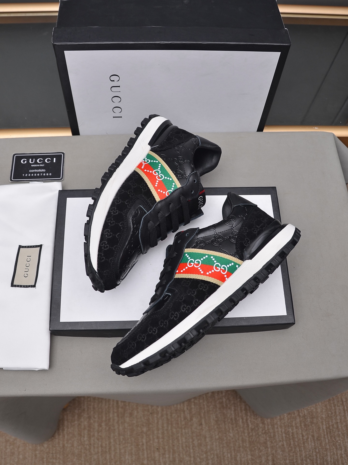 Gucci Leather Sneakers