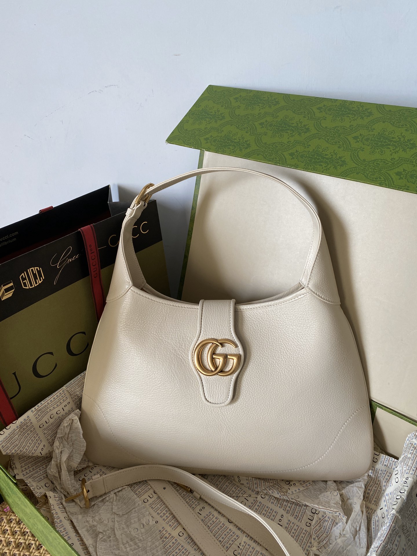 Gucci Soft Leather Underarm Bag