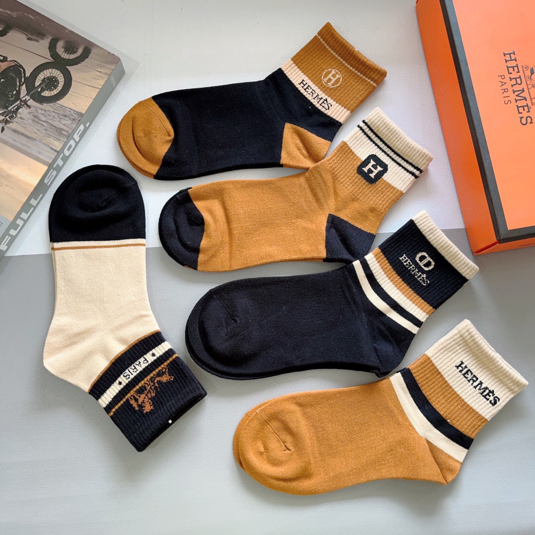 Hermès Mid-Calf Socks