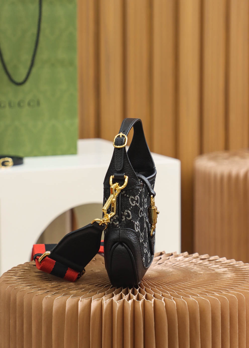 Gucci Canvas Small Crossbody&Handbag