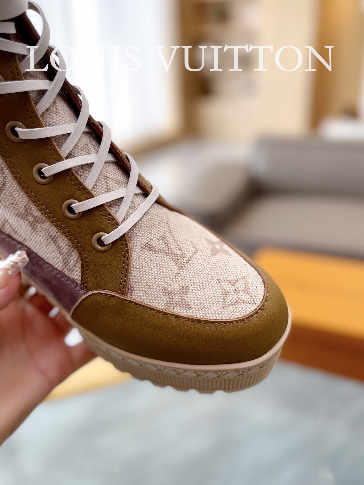 Louis Vuitton Monogram Chunky Boots
