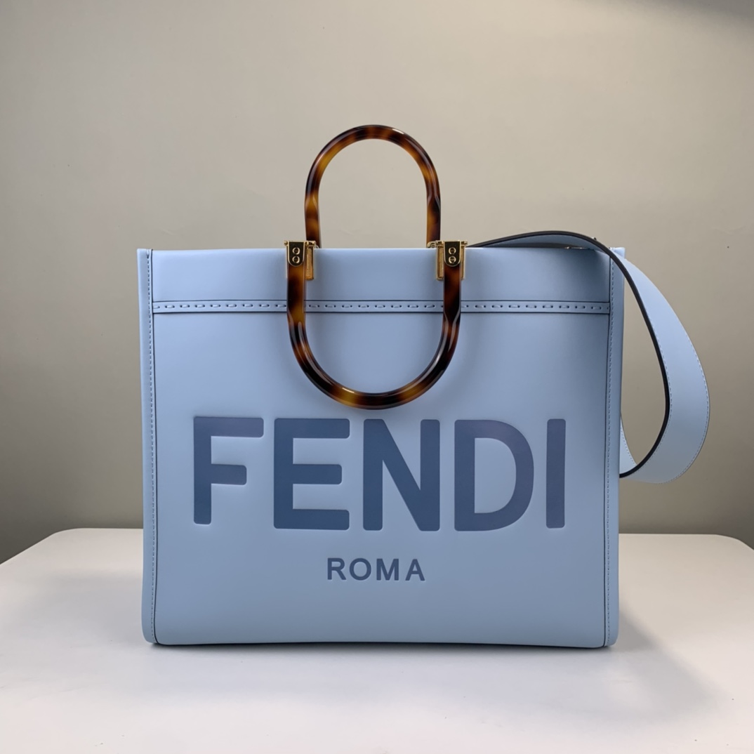 Fendi Soft Tweed Handbag Tote Bag