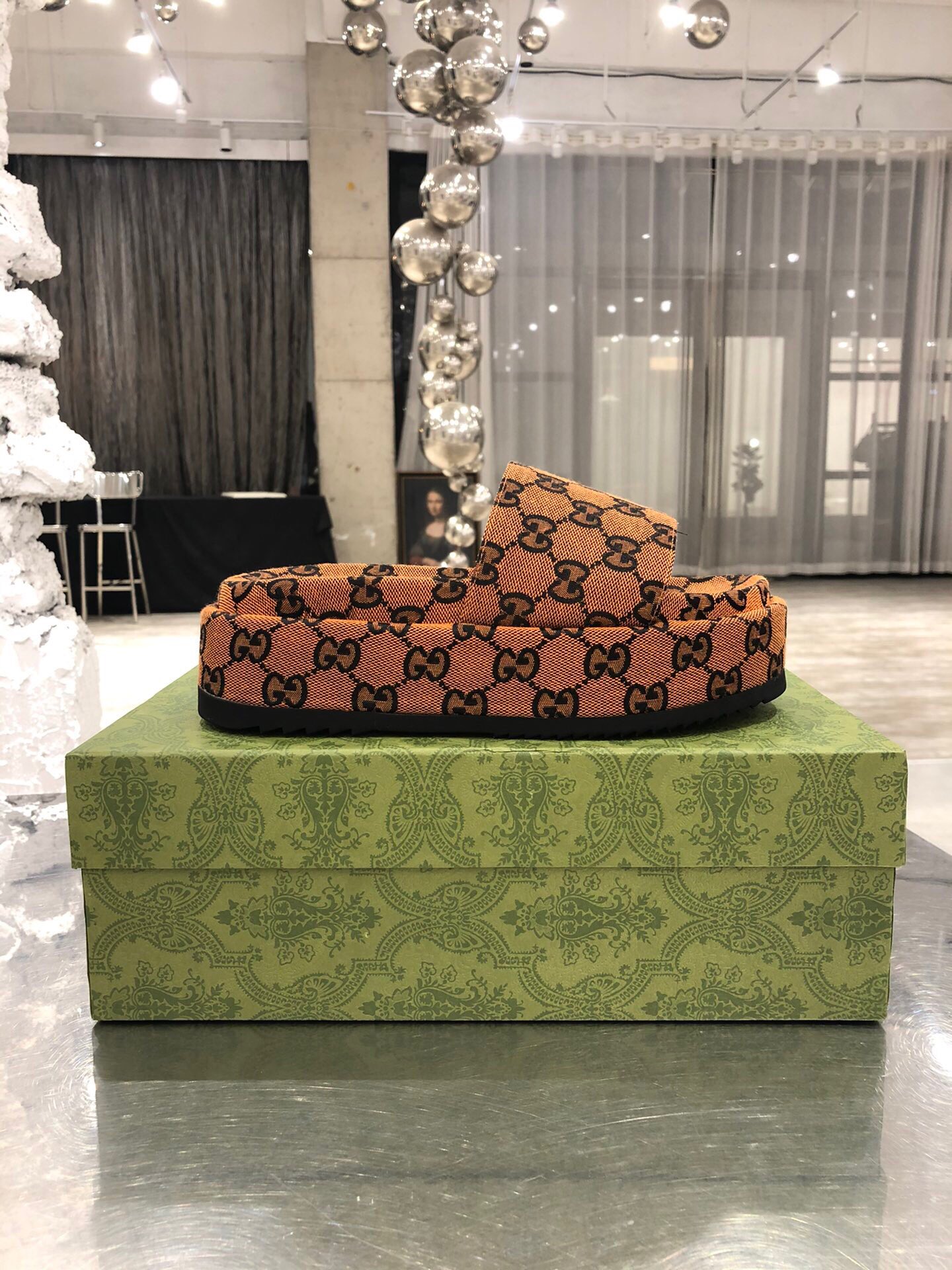 Gucci Platform Slippers