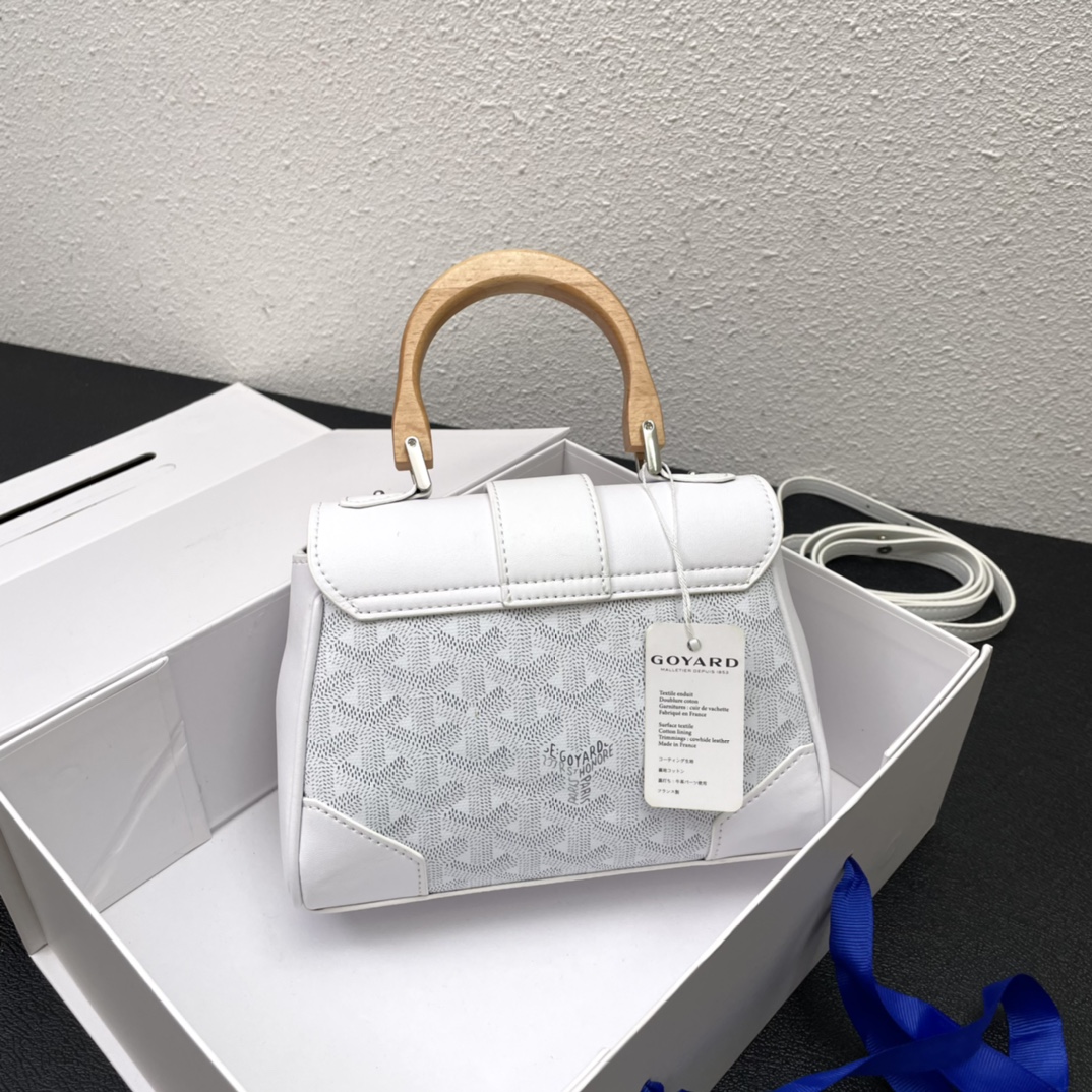 Original big brand luxury goods 1:1 high-end quality top qualityGoyard mini Saigon bagOriginal big brand luxury goods 1:1 high-end quality top original size copy