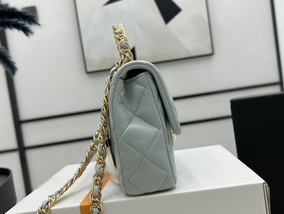 Chanel Elegant Lambskin Crossbody Bag