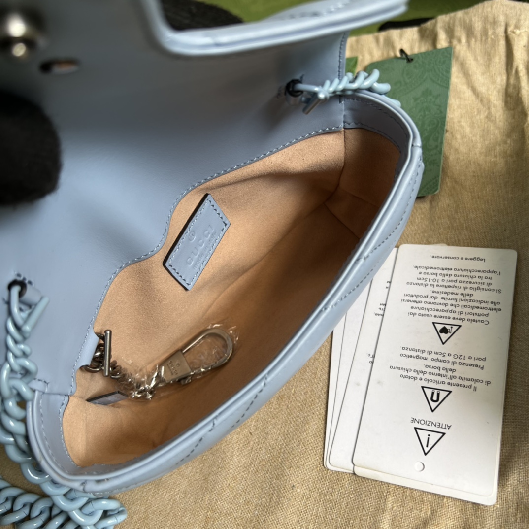 Gucci GG Marmont Sheepskin Shoulder & Crossbody Bag