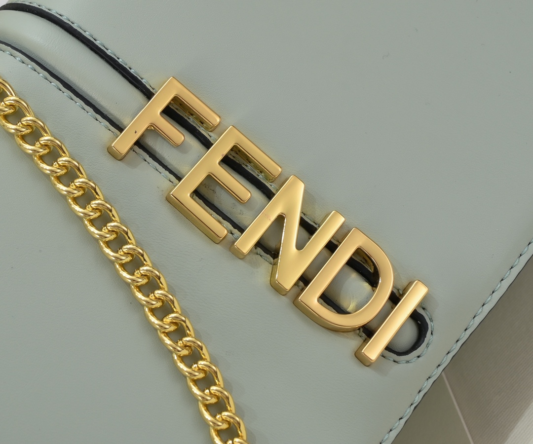FENDI1:1 high-end quality top original size copyFendi fendi chain bag shoulder Messenger bagOriginal big brand luxury goods 1:1 high-end quality top original size copy