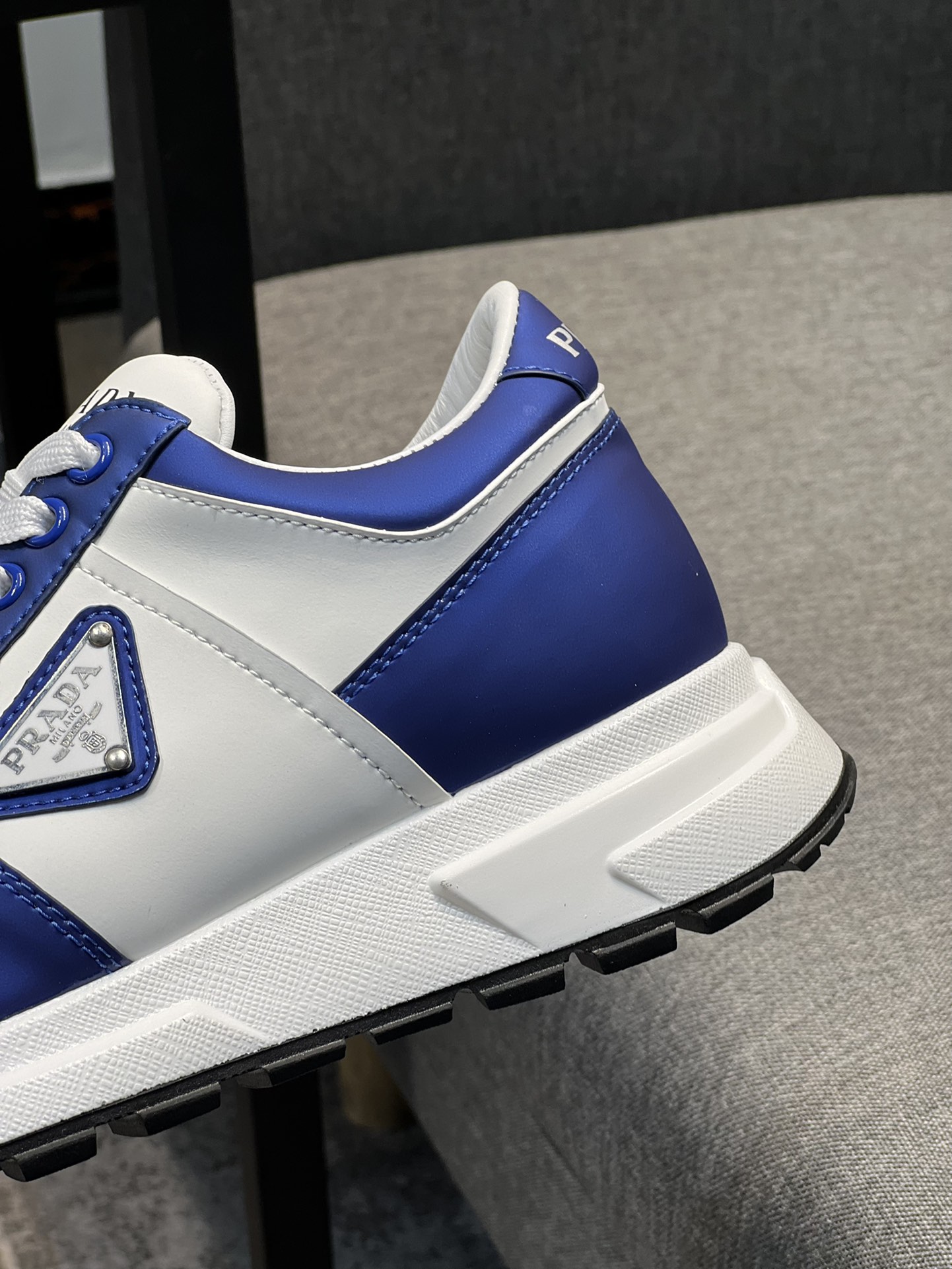 Prada Leather Minimalist Sneakers