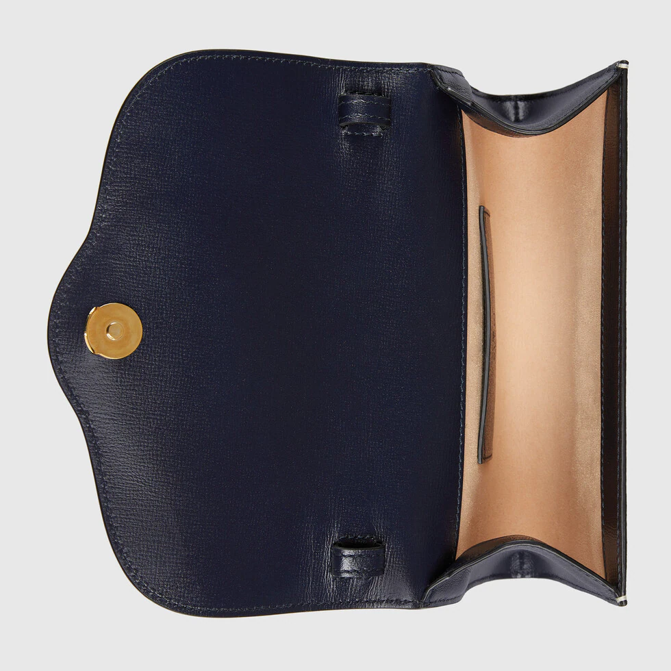 Gucci Classic Rich-Tone Cowhide Chain Crossbody/shoulder Bag