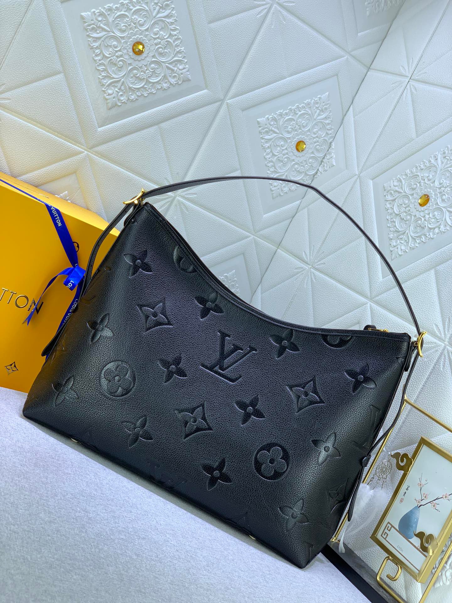Louis Vuitton Classic Leather Tote Bag