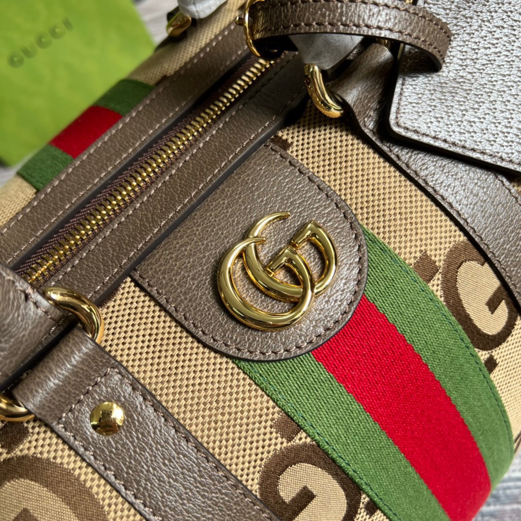 Gucci Classic Vintage-Inspired Leather Handbag