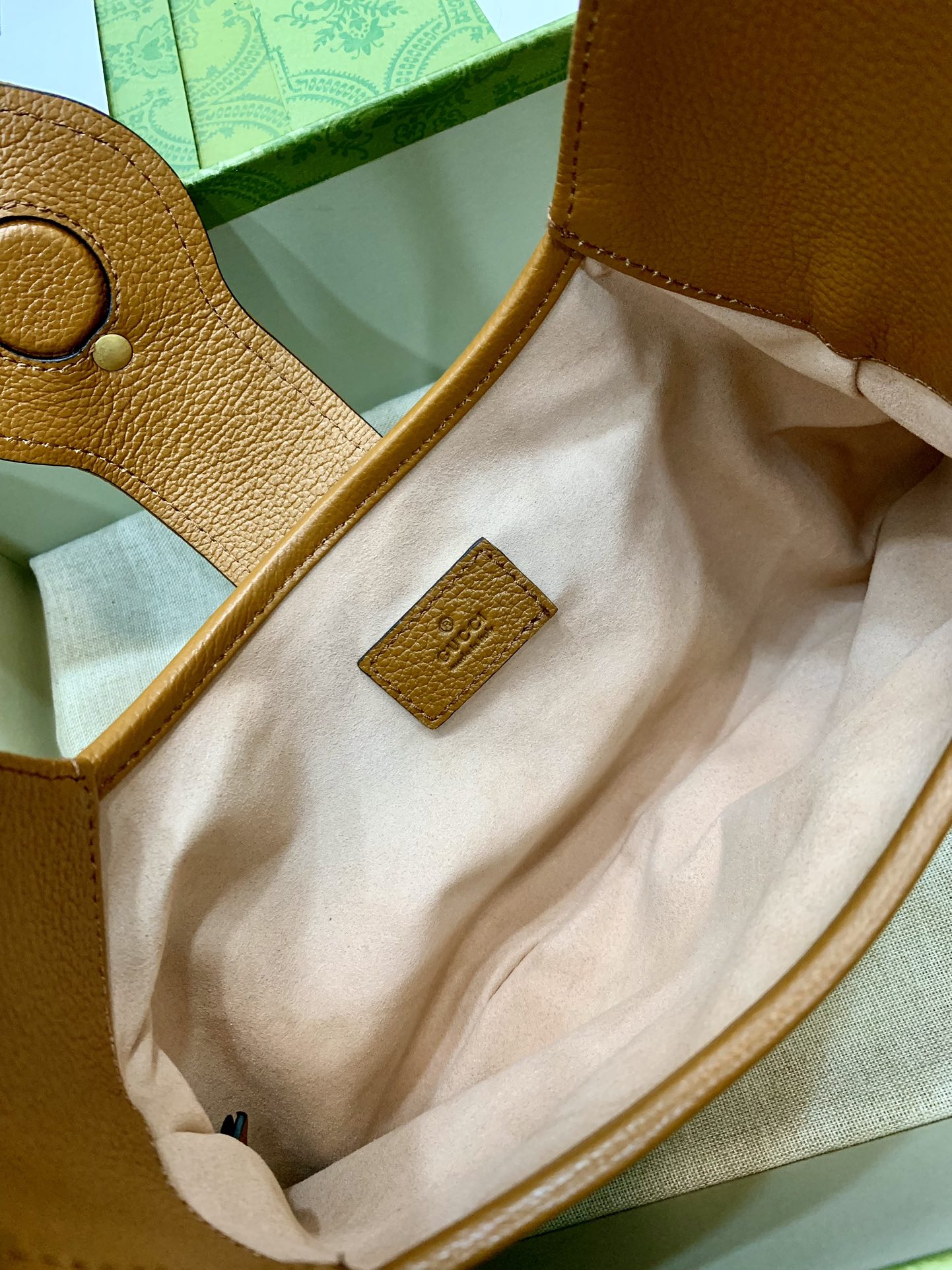 Chip-Embedded Aphrodite Small Handbag