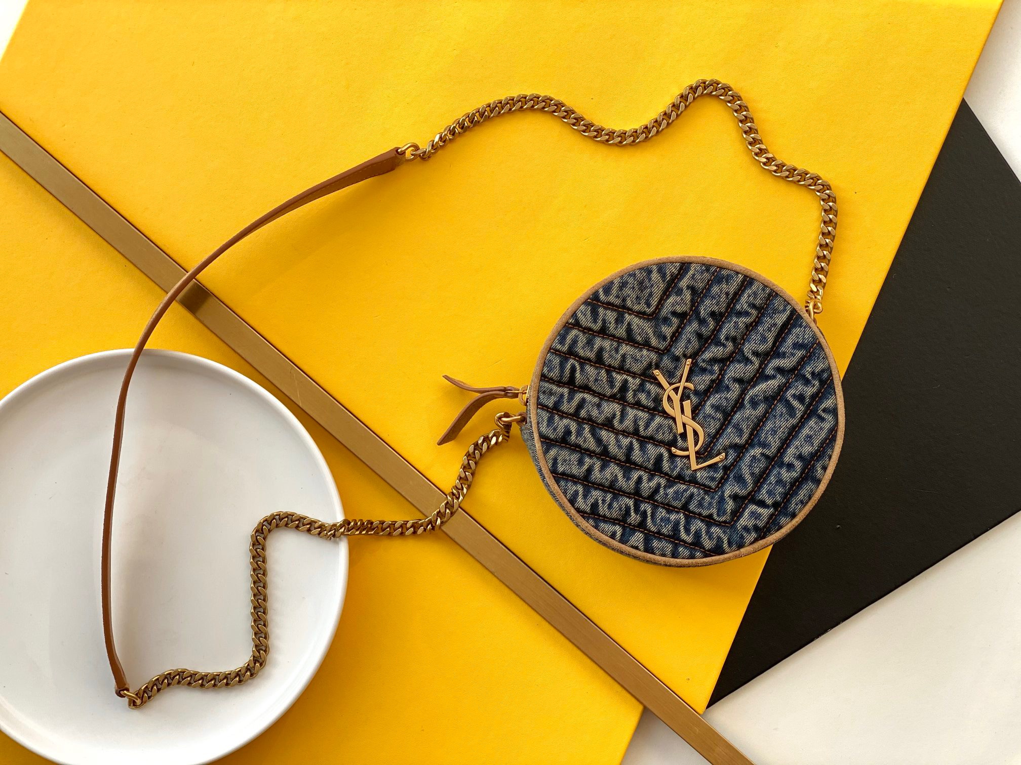 Saint Laurent Paris Classic Roulette Bag Crossbody