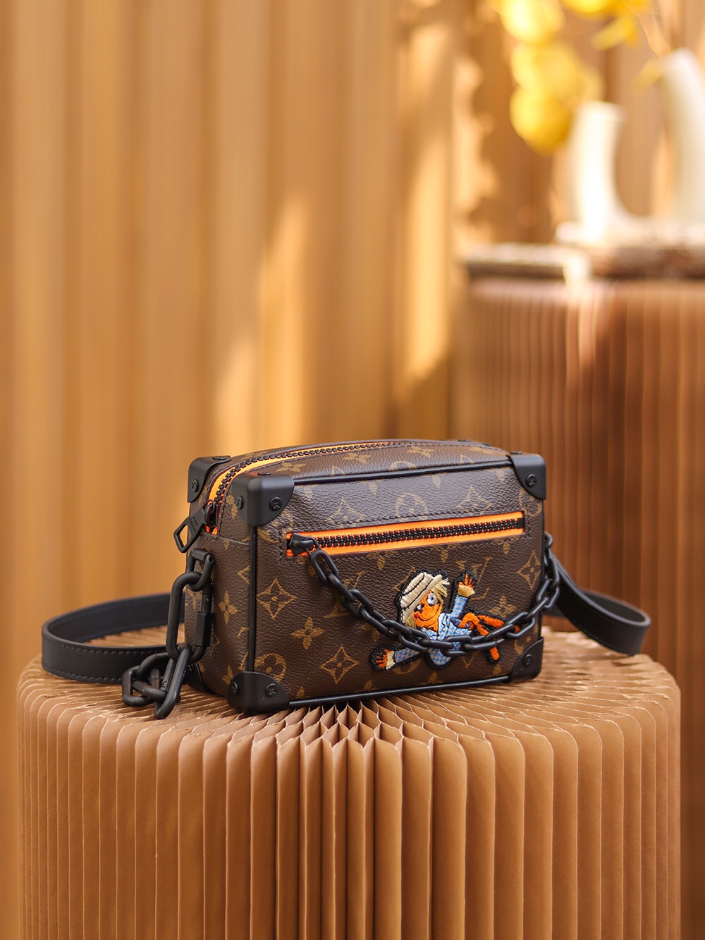 LV Collaboration Monogram Square Bag