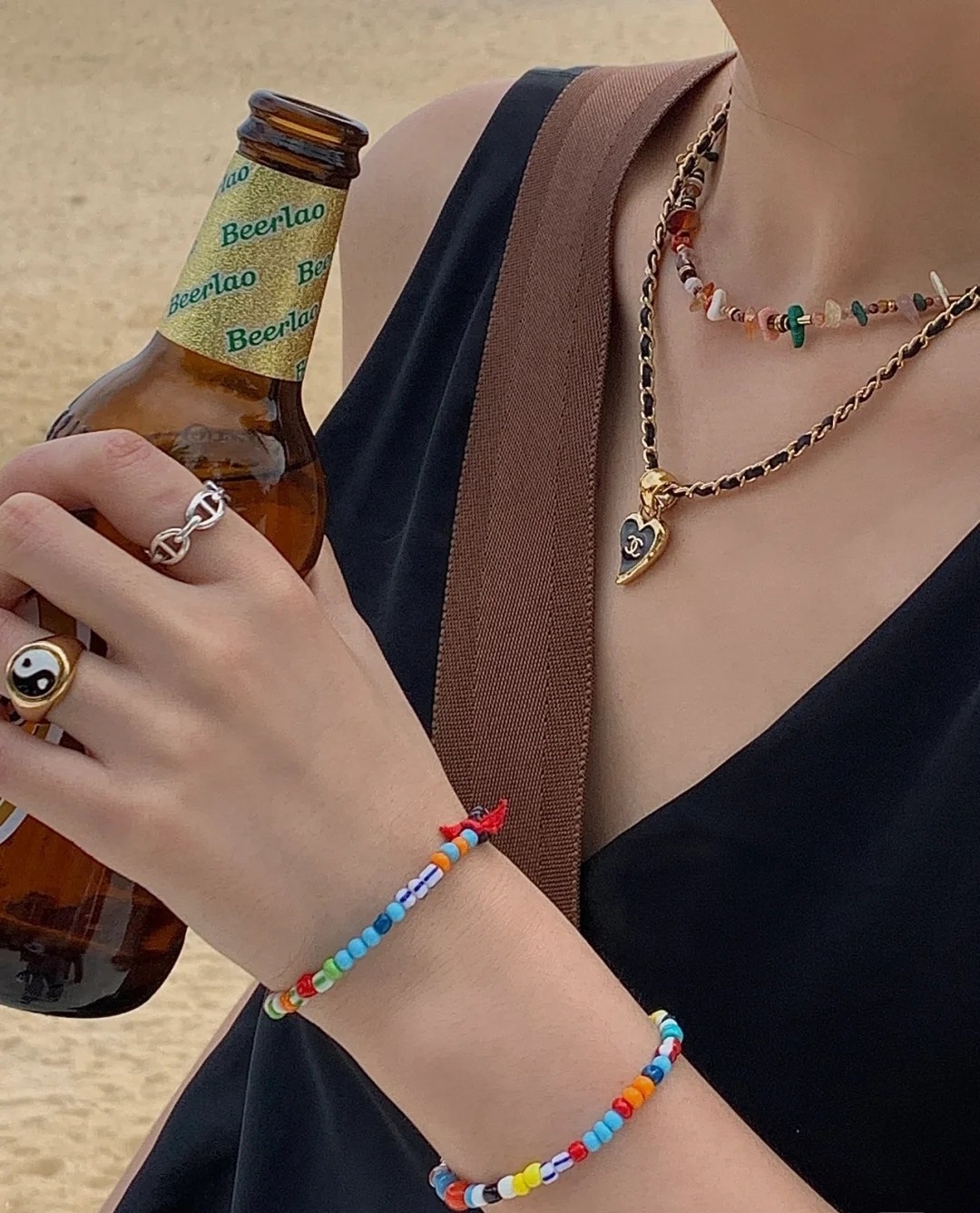 Chanel Heart-Shaped Necklace