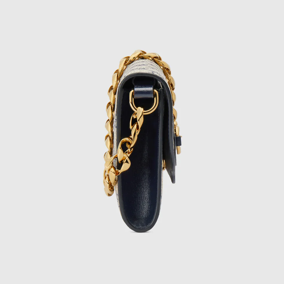 Gucci Classic Rich-Tone Cowhide Chain Crossbody/shoulder Bag