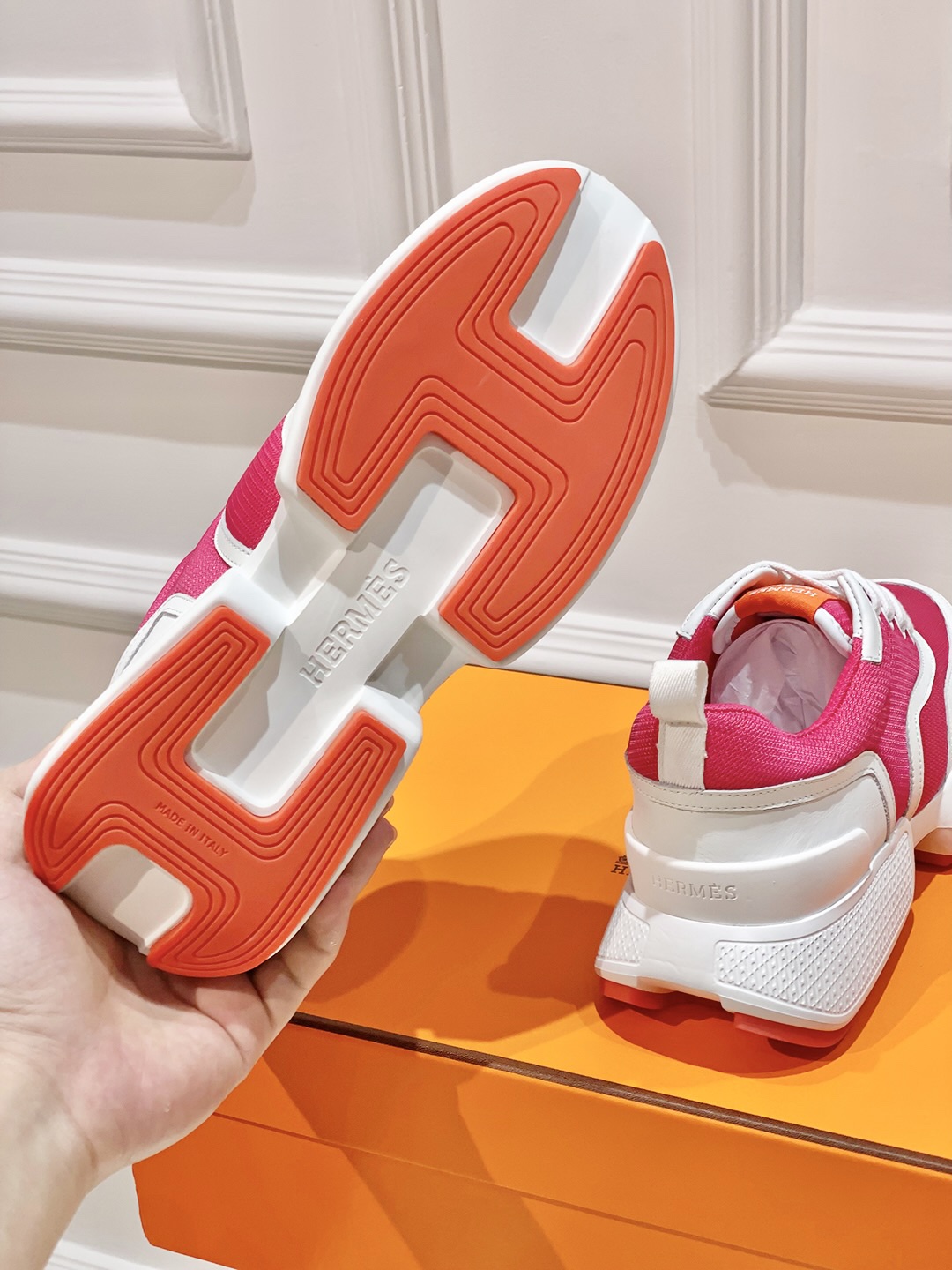 Hermes Thick-Soled GIGA Sneakers