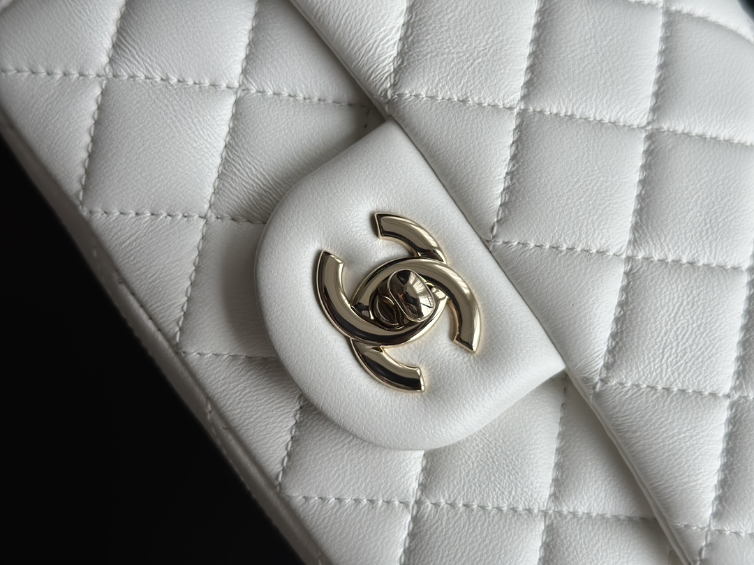 Chanel Black Calfskin Chain Bag