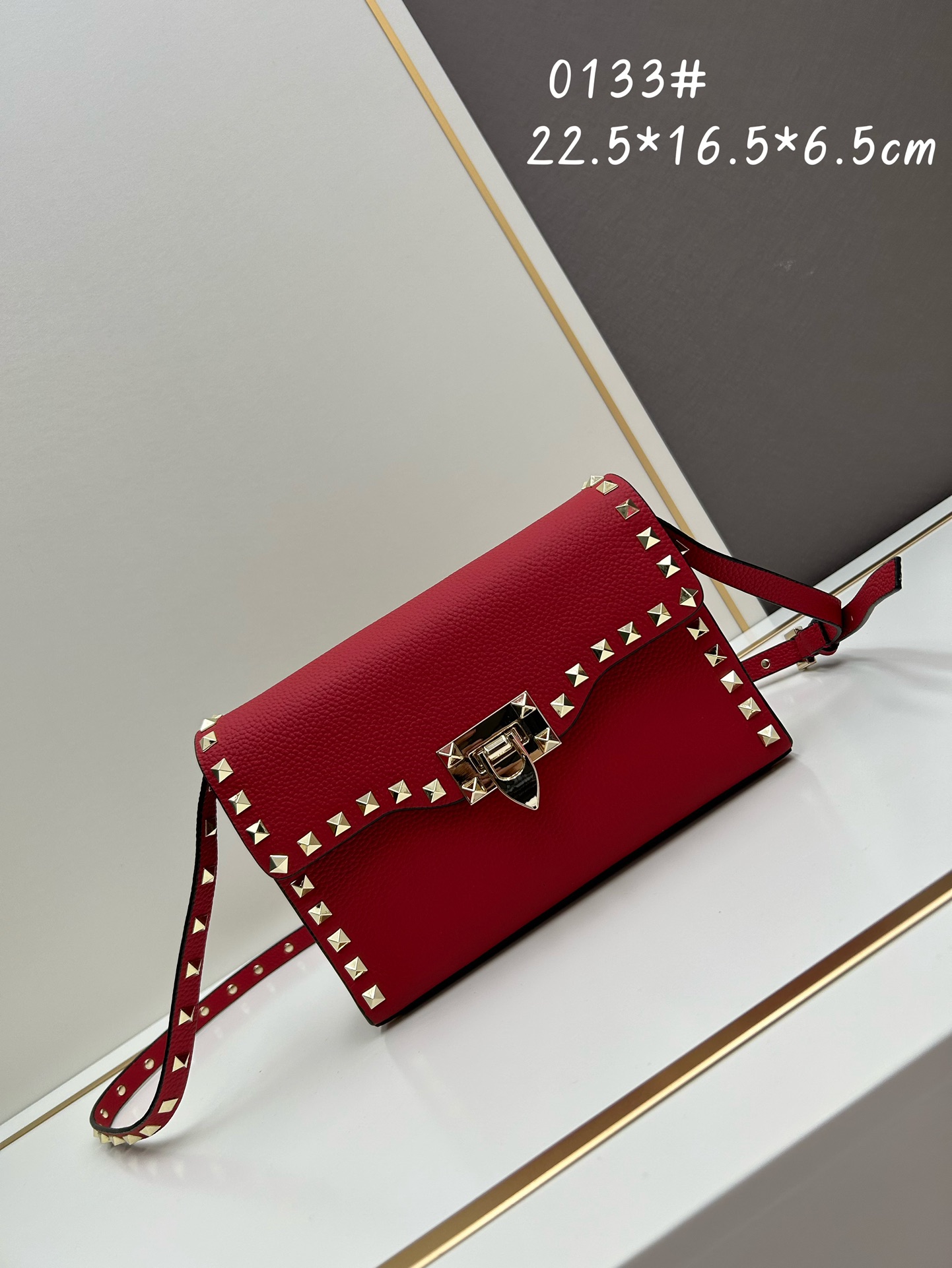 Valentino Grainy Leather Crossbody & Shoulder Bag