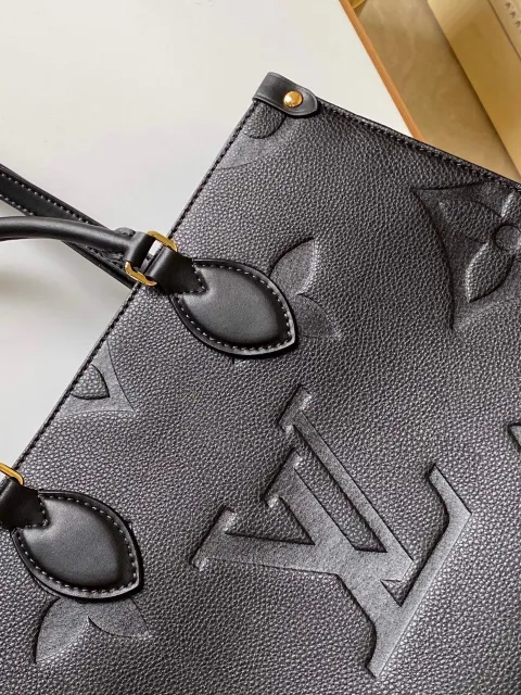 Louis Vuitton Classic Leather Tote Bag
