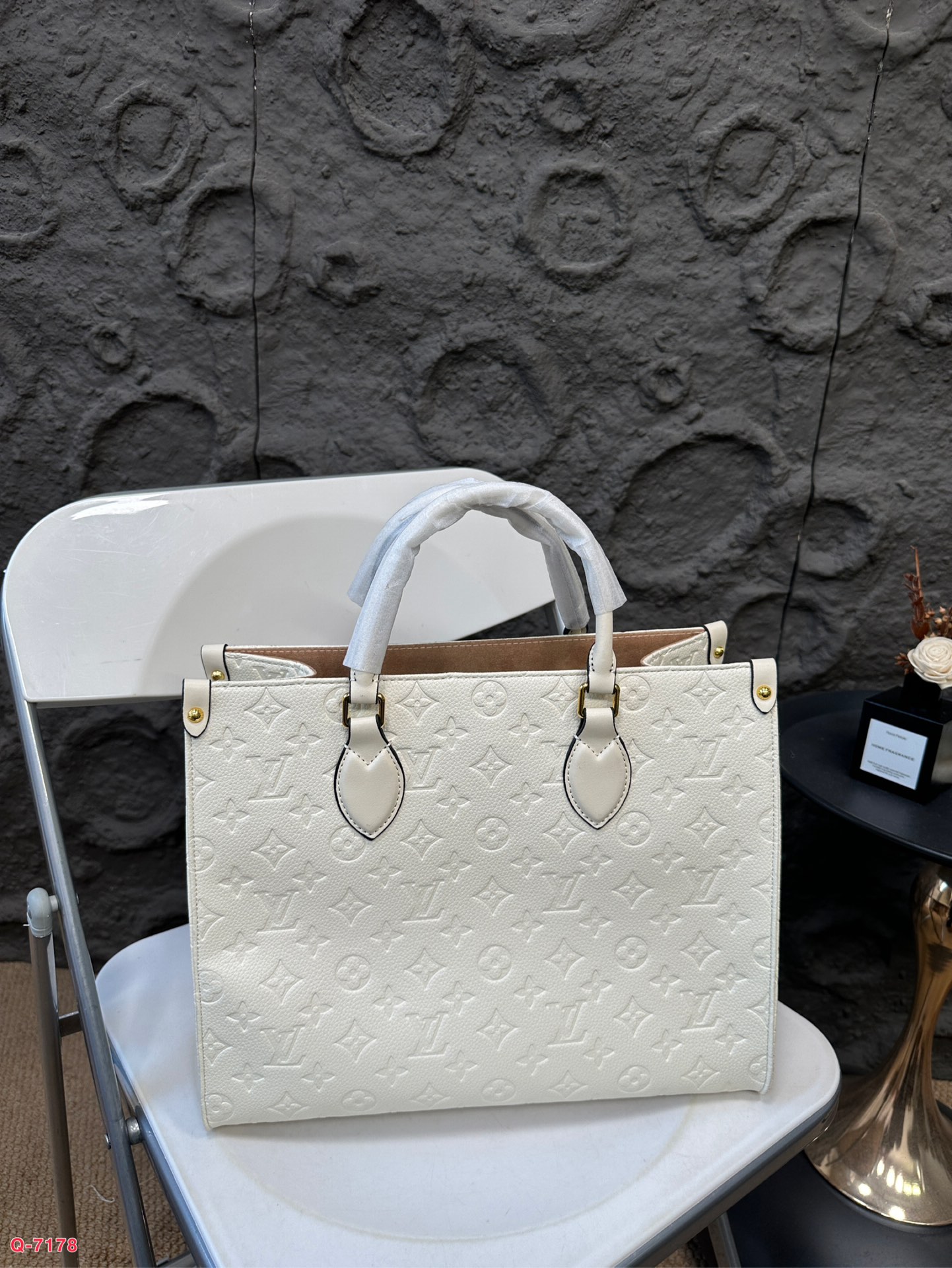 LV Calfskin Tote Handbag