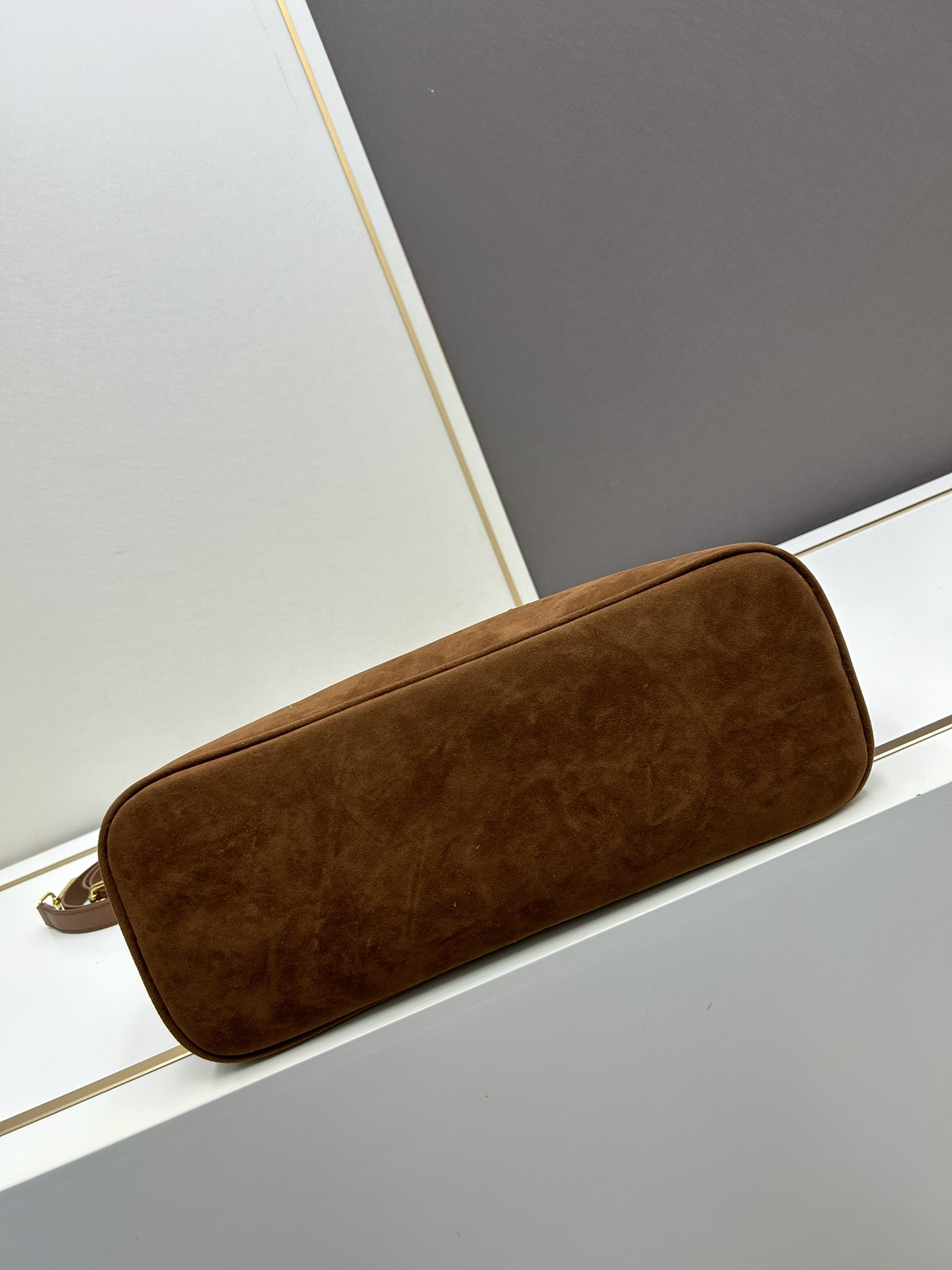 Prada DoubleBag Medium Suede Handbag