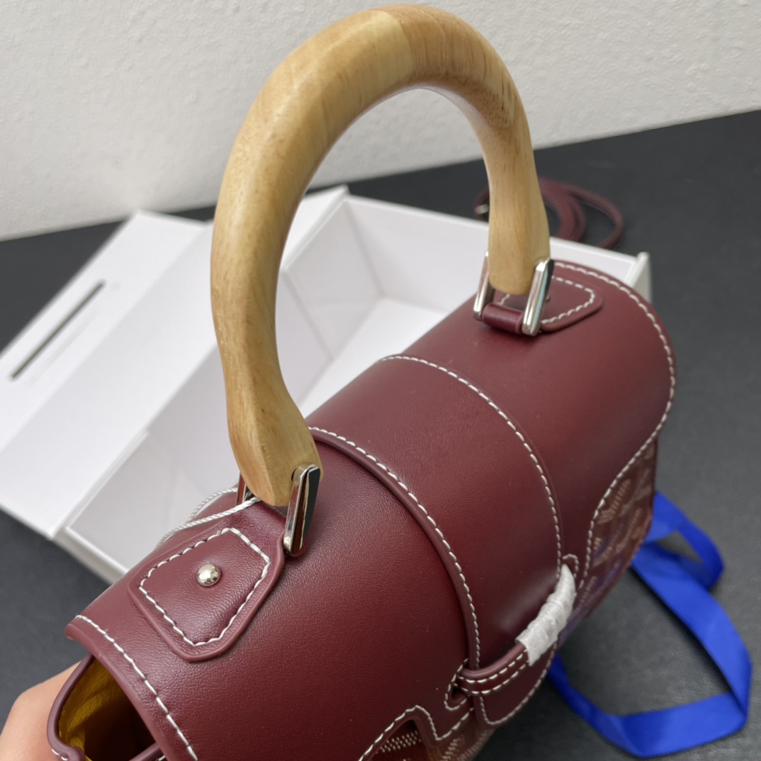 Original big brand luxury goods 1:1 high-end quality top qualityGoyard mini Saigon bagOriginal big brand luxury goods 1:1 high-end quality top original size copy