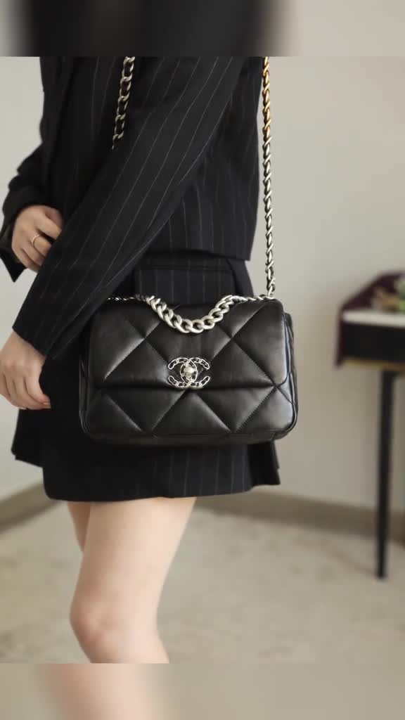 Chanel Black 19 Bag