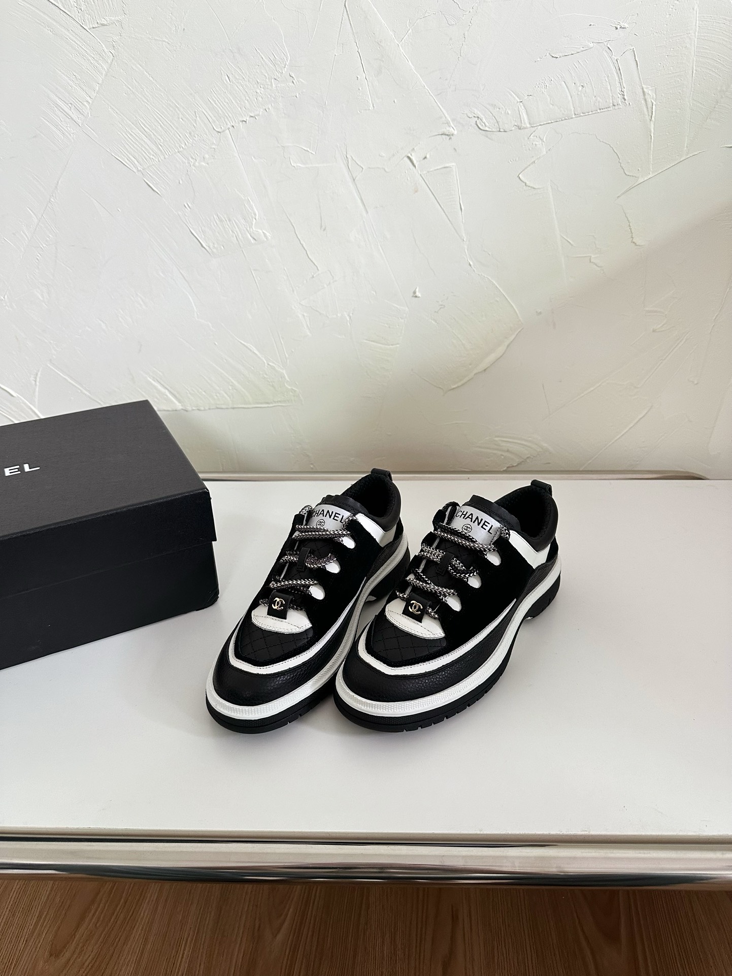 Chanel Soft Sheepskin Sneakers
