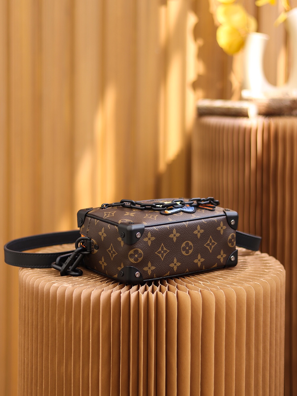 LV Collaboration Monogram Square Bag