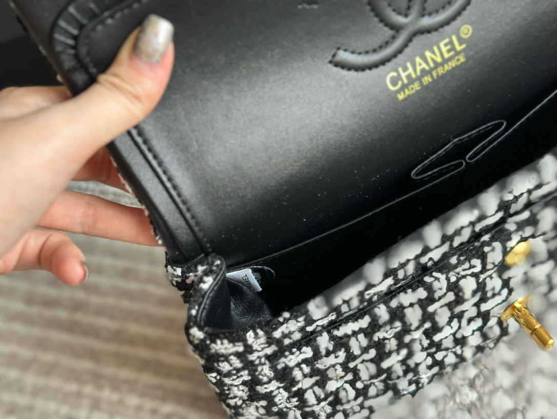 Chanel Wool Knit Bag
