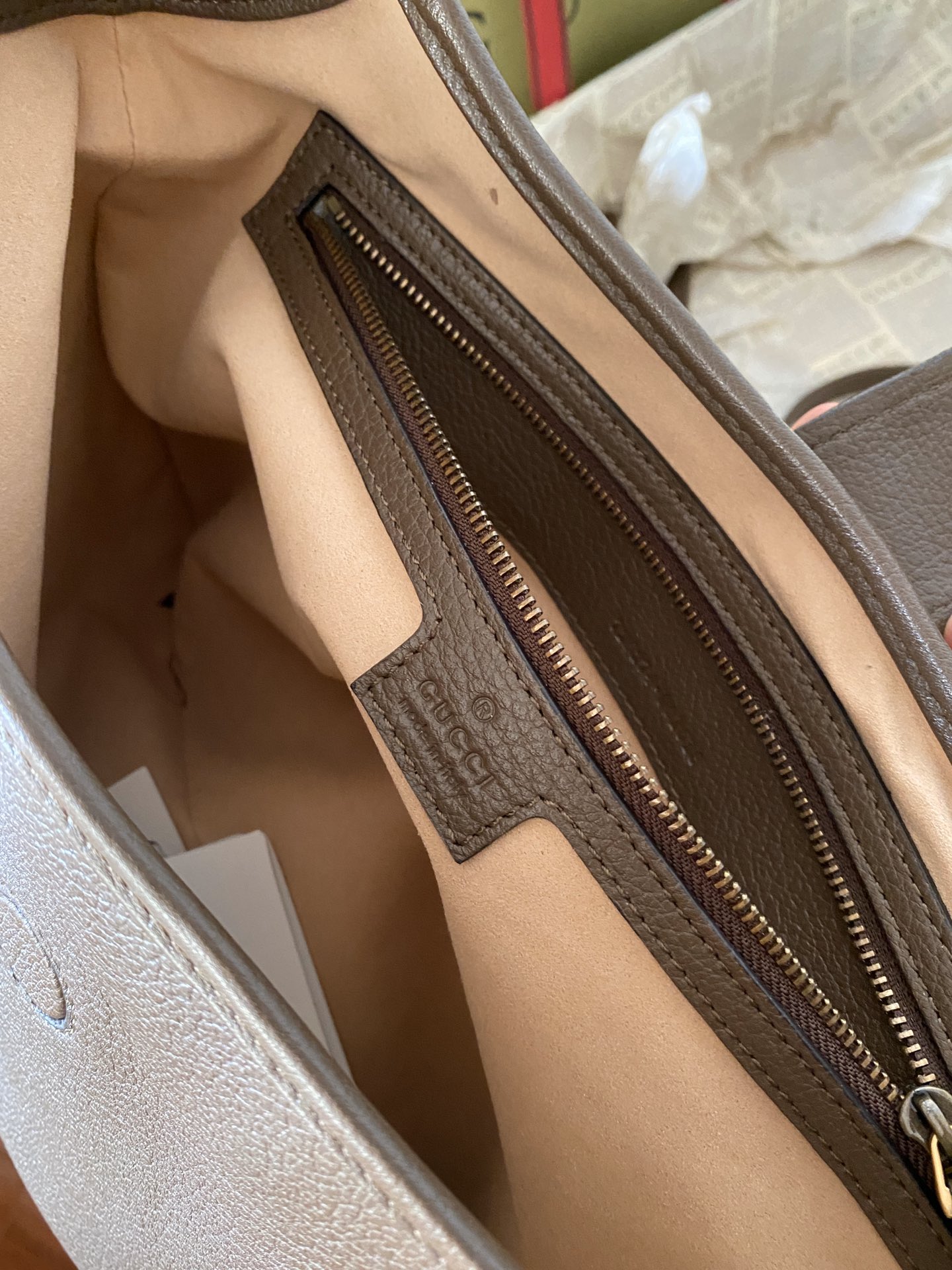 Gucci Soft Leather Underarm Bag